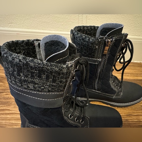 POLAR Womens Memory Foam Thermal Waterproof Snow Boots size 7 - Picture 8 of 11